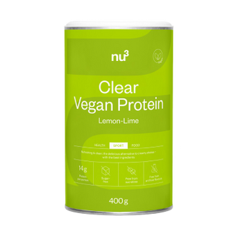 nu3 Clear Vegan Protein Packaging