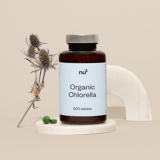 Dose und Verpackung von Chlorella Tabletten