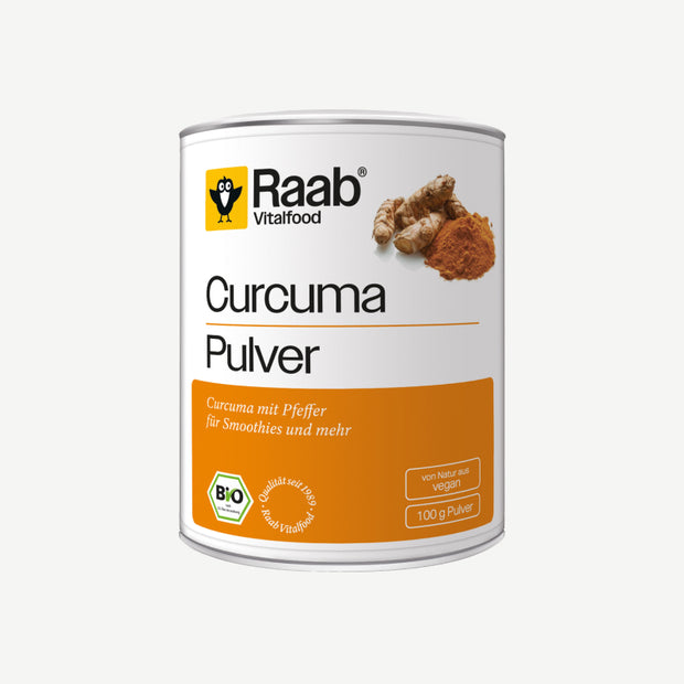 Raab Vitalfood Bio Curcuma Pulver