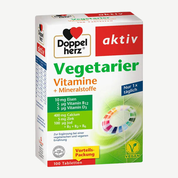 Doppelherz Vegetarier Vitamine + Mineralstoffe